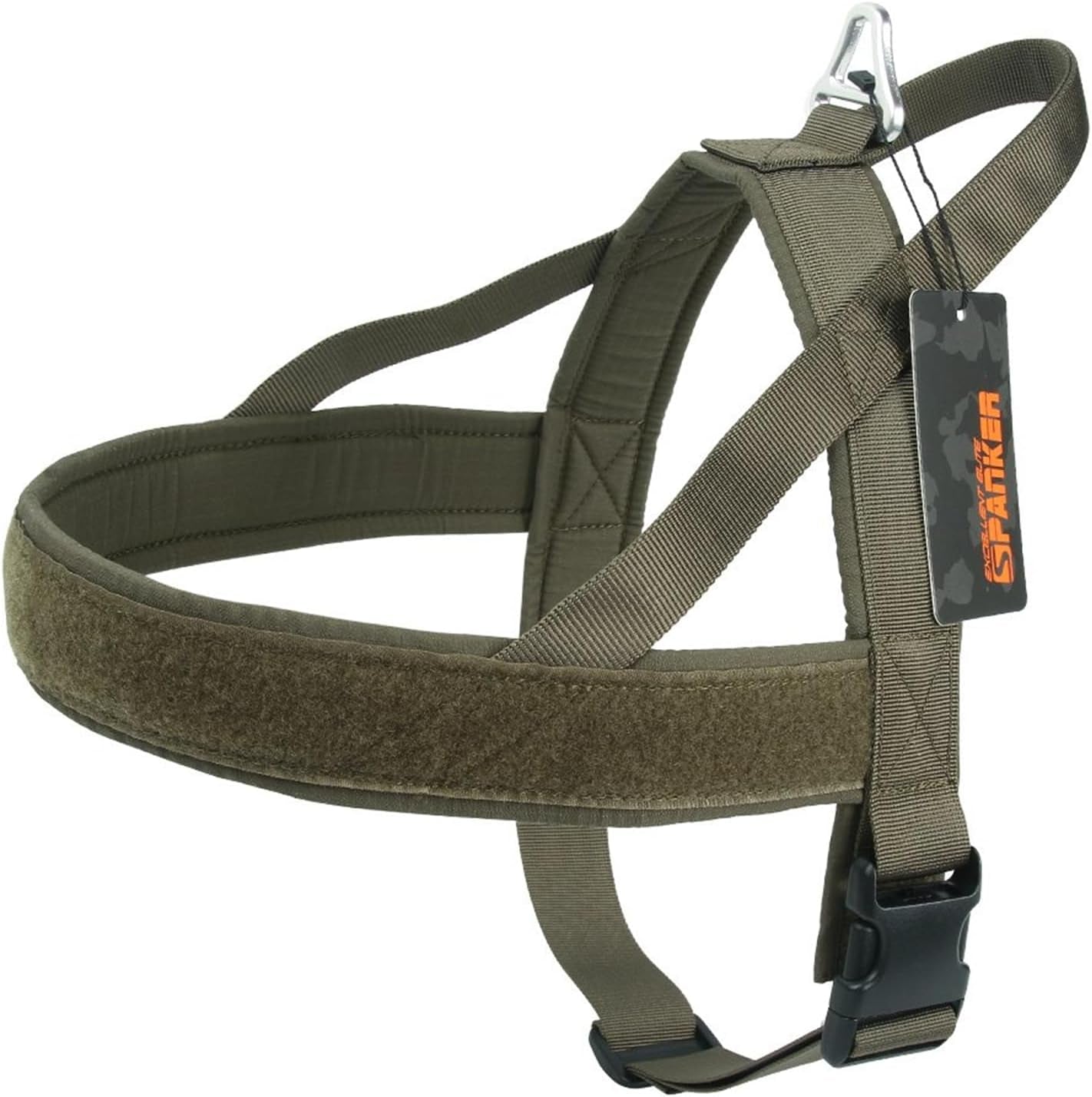 excellent-elite-spanker-no-pull-dog-harness-padded-military-patrol-vest-adjustable-nylon-small-service-walking-dog-harness-with-handle-for-training-runningblk-m-military-dog-harness-cordura-nylon-adjustable-walking-hiking-training-running-for-small-medium-large-dogs