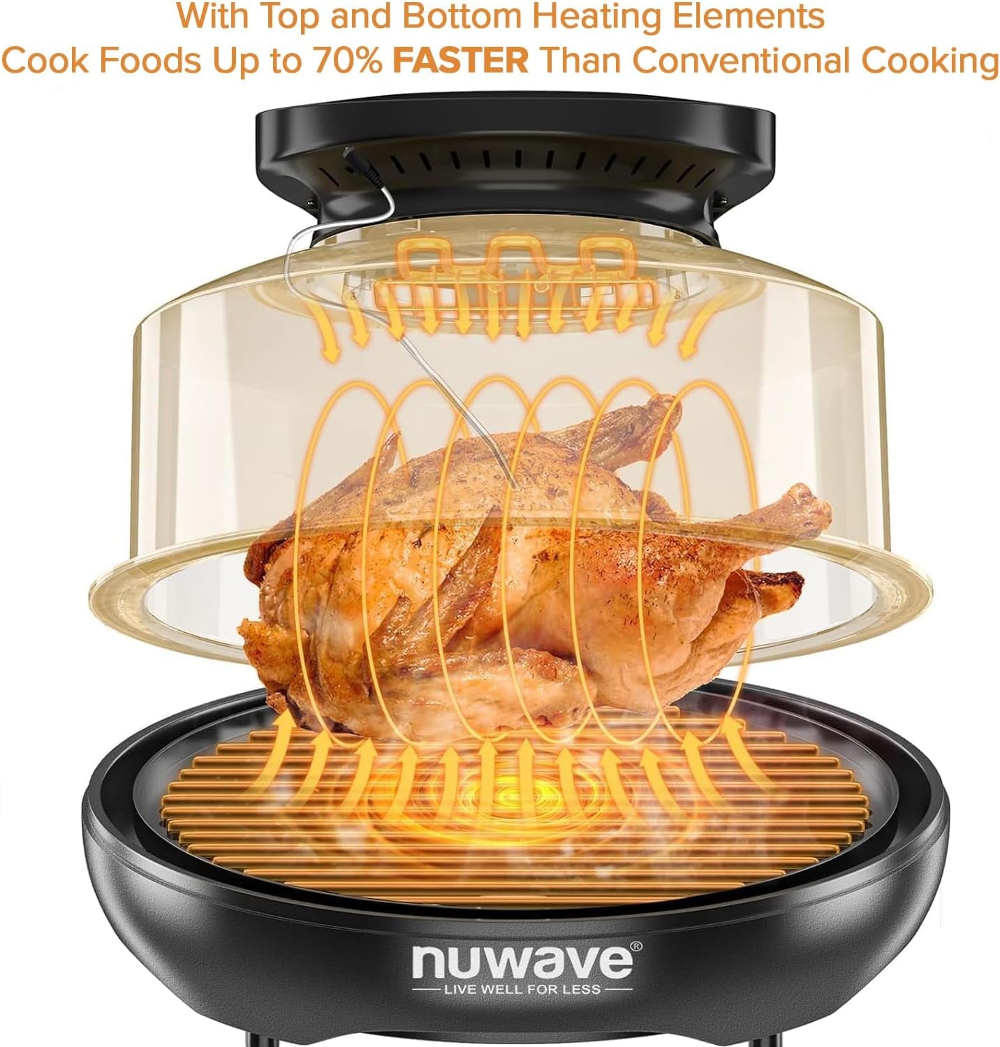 air-fryer-infrared-convection-oven-cook-fresh-or-frozen-pfas-free-no-defrosting-or-preheating-360-surround-heat-cooking-from-50-to-400-degrees-100-presets-50-memory-360-food-easy-view