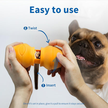 Petclan Chewise Bully Stick Holder for Dogs, Metal Teeth Dog Chew Holder | Prevents Choking, Fits Most Dogs, Bully Sticks & Most Chews, Metal Teeth Grip to the Last Inch, Bpa-Free, Dishwasher Safe6