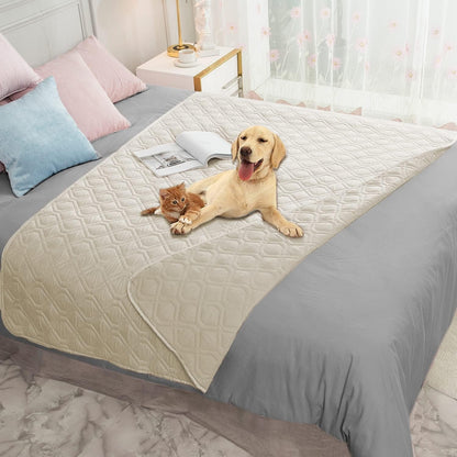 Ameritex Waterproof Dog Bed Cover Pet Blanket for Furniture Bed Couch Sofa Reversible47