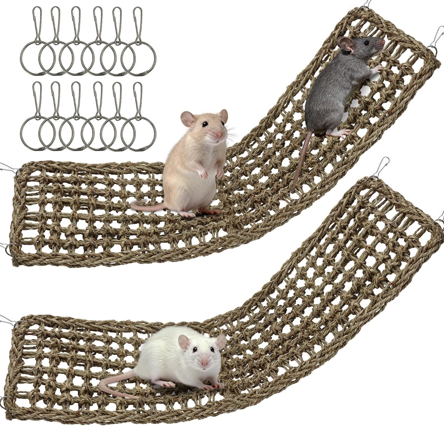 30x7inch-rat-climbing-toys-for-cage-chewable-natural-seagrass-mat-with-metal-hooks-soft-fall-breakers-for-rats-rat-ladder-bridge-toy-with-mild-grassy-scent-rodent-hammock-cage-accessories