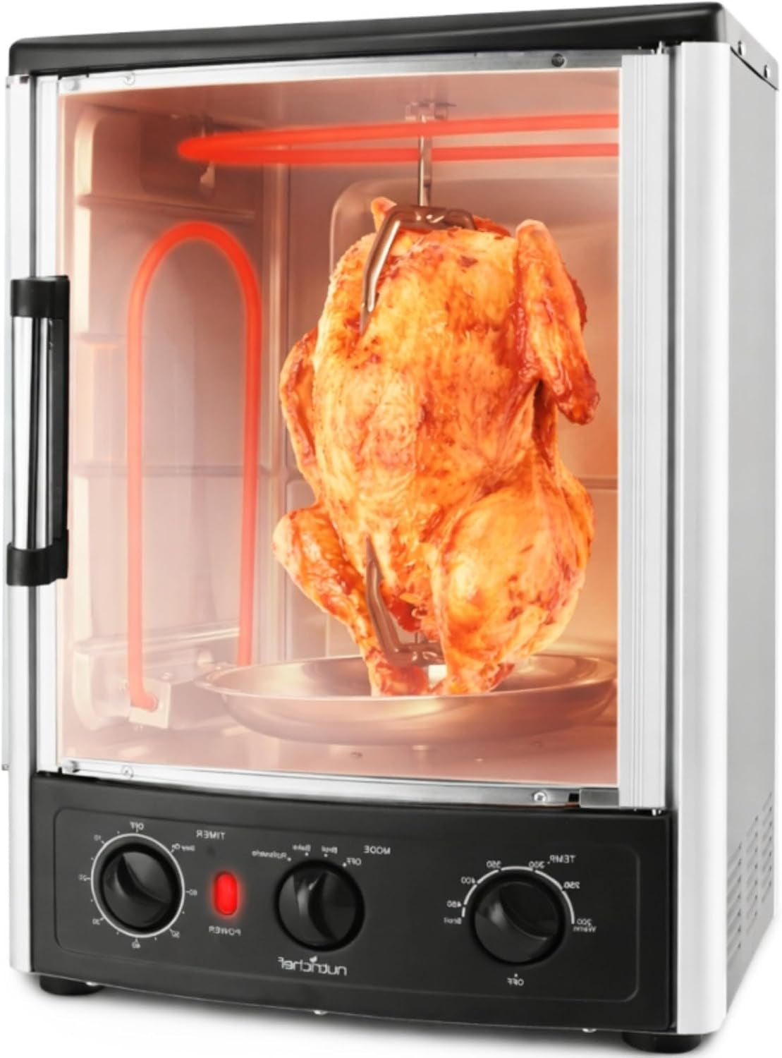 vertical-countertop-oven-with-rotisserie-bake-broil-kebab-rack-functions-adjustable-settings-2-shelves-1500w-thanksgiving-turkey-includes-grill-kebab-skewer-racks-bake-pan