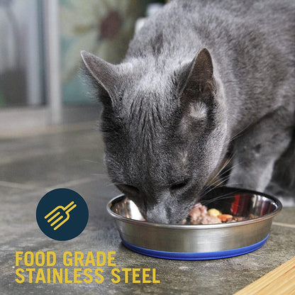 Ourpets Premium Durapet Cat Dish 16Oz | Durable Easy Clean Design, Holds Dry Meals for Felines or Pups, Sturdy Base Resists Tipping and Sliding around at Mealtime4