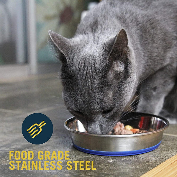 Ourpets Premium Durapet Cat Dish 16Oz | Durable Easy Clean Design, Holds Dry Meals for Felines or Pups, Sturdy Base Resists Tipping and Sliding around at Mealtime4
