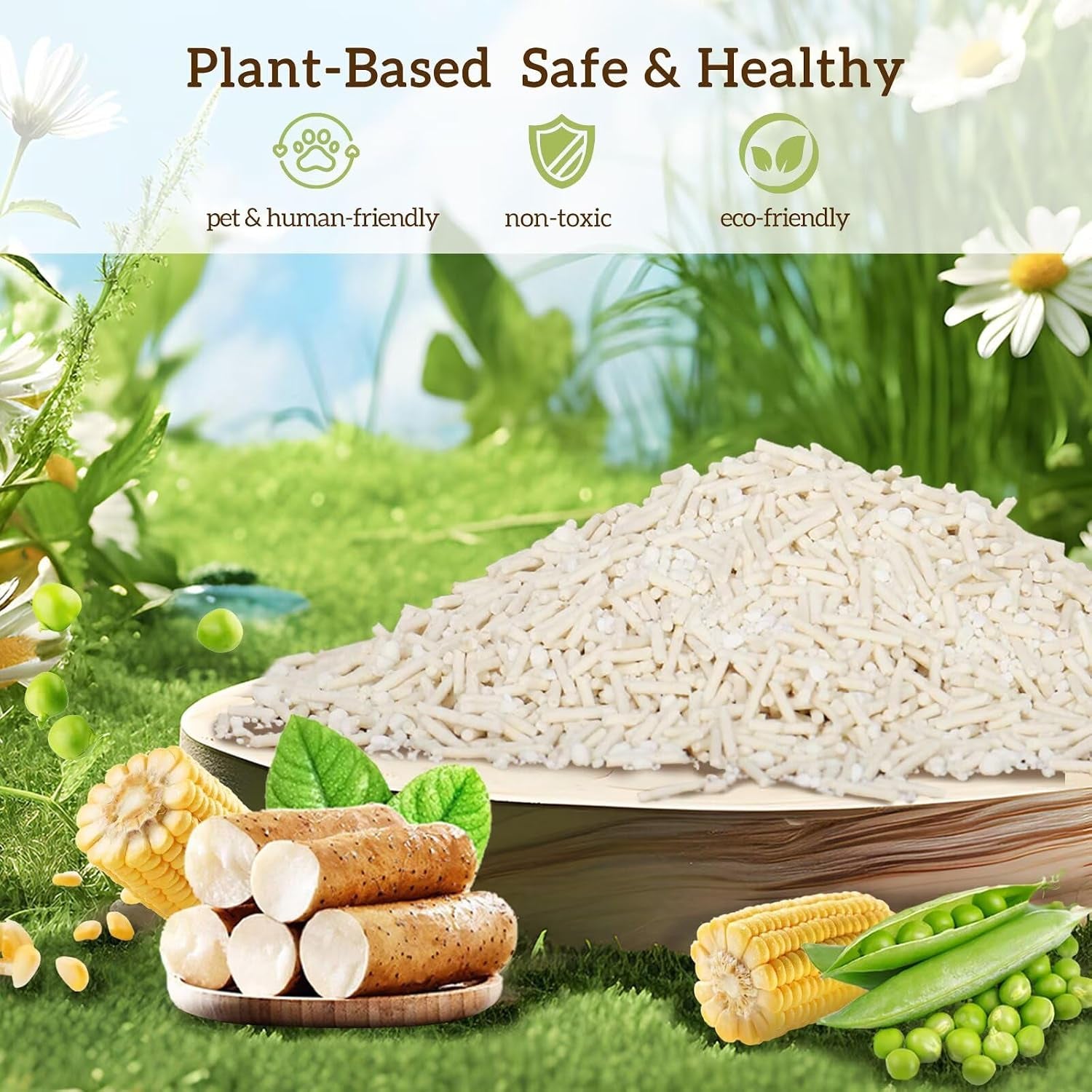 ezskuup-non-stick-bottom-tofu-cat-litter-mix-cassava-strong-clumping-low-tracking-kitty-litter-natural-biodegradable-litter-plant-odor-control-low-dust-easy-to-scoop-9lb