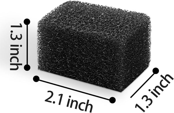 Cat Water Fountain Filters, Pack of 8 Cat Fountain Sponge Filter Pre-Filter Sponges for 84Oz/2.5L Automatic Cat Fountain2