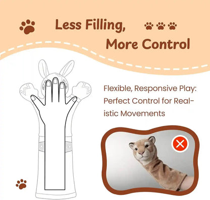 Cat Wrestling Glove, 22 Inch Cat Puppet Wrestler with 5 Catnip Pouches & 3 Layer Resistant Protection, Interactive Cat Toy with Treat Pocket for Boredom Relief & Mental Stimulation4