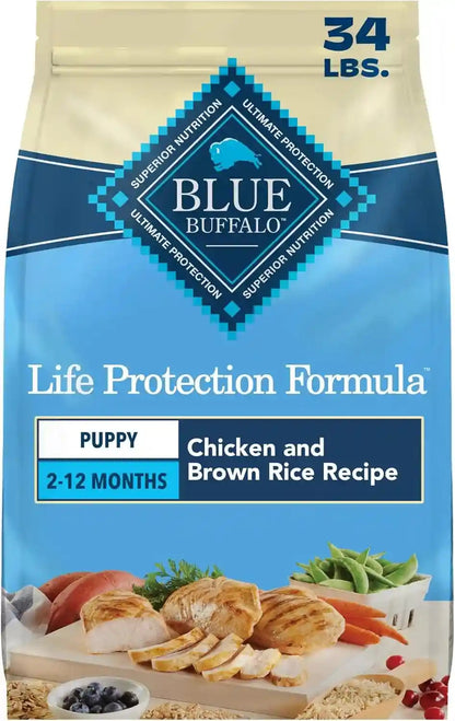 Blue Buffalo Life Protection Formula Chicken Puppy Dry Dog Food, 5 Lb | with DHA for Brain Development, Real Chicken #1 Ingredient, Antioxidant-Rich Lifesource Bits, Promotes Healthy Muscle Growth17