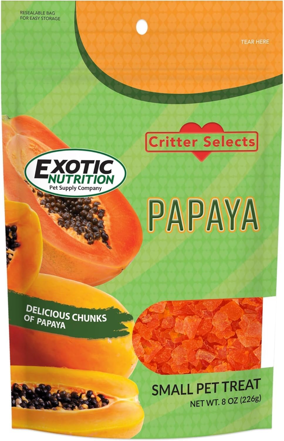 exotic-nutrition-papaya-treat-1-2-lb-healthy-natural-dried-fruit-treat-rabbit-guinea-pig-hamster-gerbil-rat-parrot-sugar-glider-squirrel-birds-small-pets