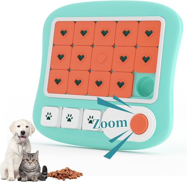 PETSTA Dog Puzzle Toys, Treat Dispensing Dog Enrichment Toys for IQ Training and Brain Stimulation, Interactive Mentally Stimulating Toys as Gifts for Puppies, Cats, Dogs9