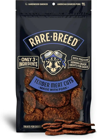 Rare Breed Real Meat Soft Pork Dog Treats - 12 Oz1