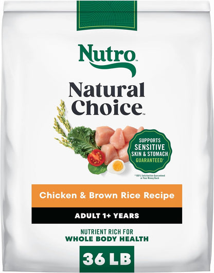Nutro Natural Choice Adult Dry Dog Food, Chicken & Brown Rice Recipe, 30 Lb | Non-Gmo, Real Chicken #1 Ingredient, No Corn, Wheat, Soy or Chicken By-Product Meal, Supports Skin & Coat/Digestion/Immunity13