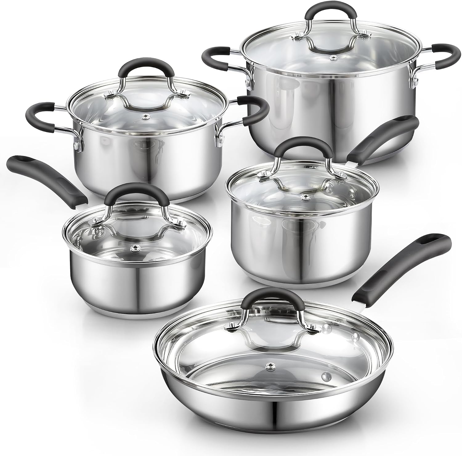 professional-stainless-steel-cookware-set-10-piece-pots-and-pans-kitchen-cooking-set-with-stay-cool-handles-induction-ready-oven-dishwasher-safe