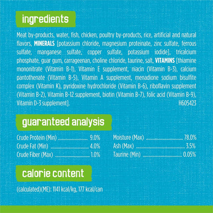 Purina Friskies Wet Cat Food Pate, Mariner’S Catch - (Pack of 24) 5.5 Oz. Cans5