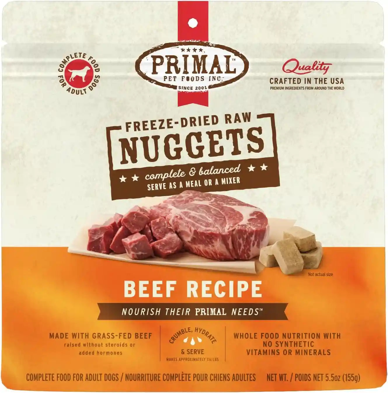 primal-freeze-dried-dog-food-nuggets-chicken-complete-balanced-meal-topper-or-treat-premium-healthy-grain-free-high-protein-raw-dog-food-14-oz-complete-balanced-nutrition-meal-topper-or-treat-grain-free-high-protein-no-synthetic-vitamins-minerals