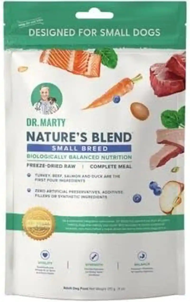 dr-marty-natures-blend-adult-small-breed-freeze-dried-raw-dog-food-6-oz-6-ounce-pack-of-1