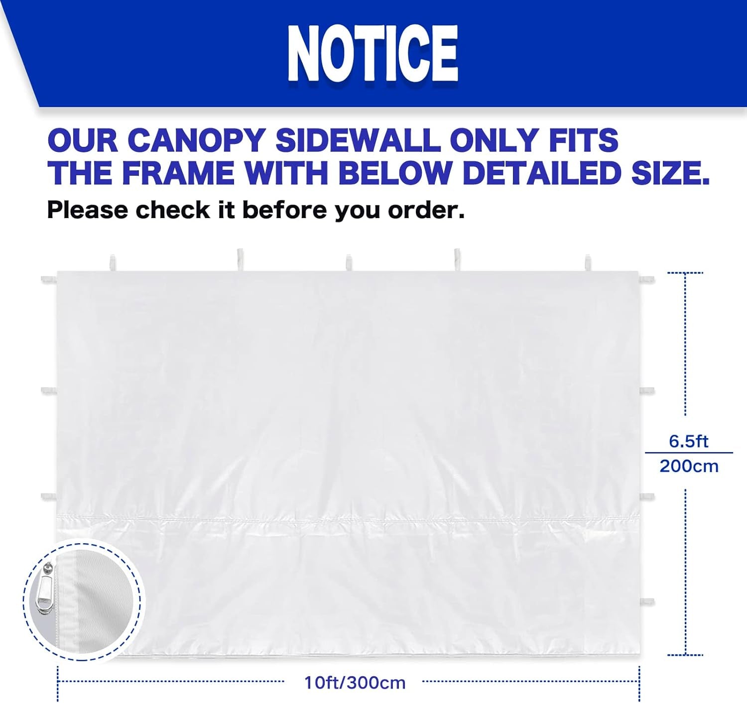 10x10-canopy-sidewalls-for-canopy-frame-white-3pcs-sidewalls-only-waterproof-99-uv-protection-fabric-3-packs-sidewalls-with-zipper-for-outdoor-party-events-canopy-tent-not-included