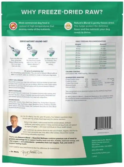 Dr. Marty Nature'S Blend Freeze-Dried Raw Dog Food 48 Oz (3 Bags X 16 Oz)5
