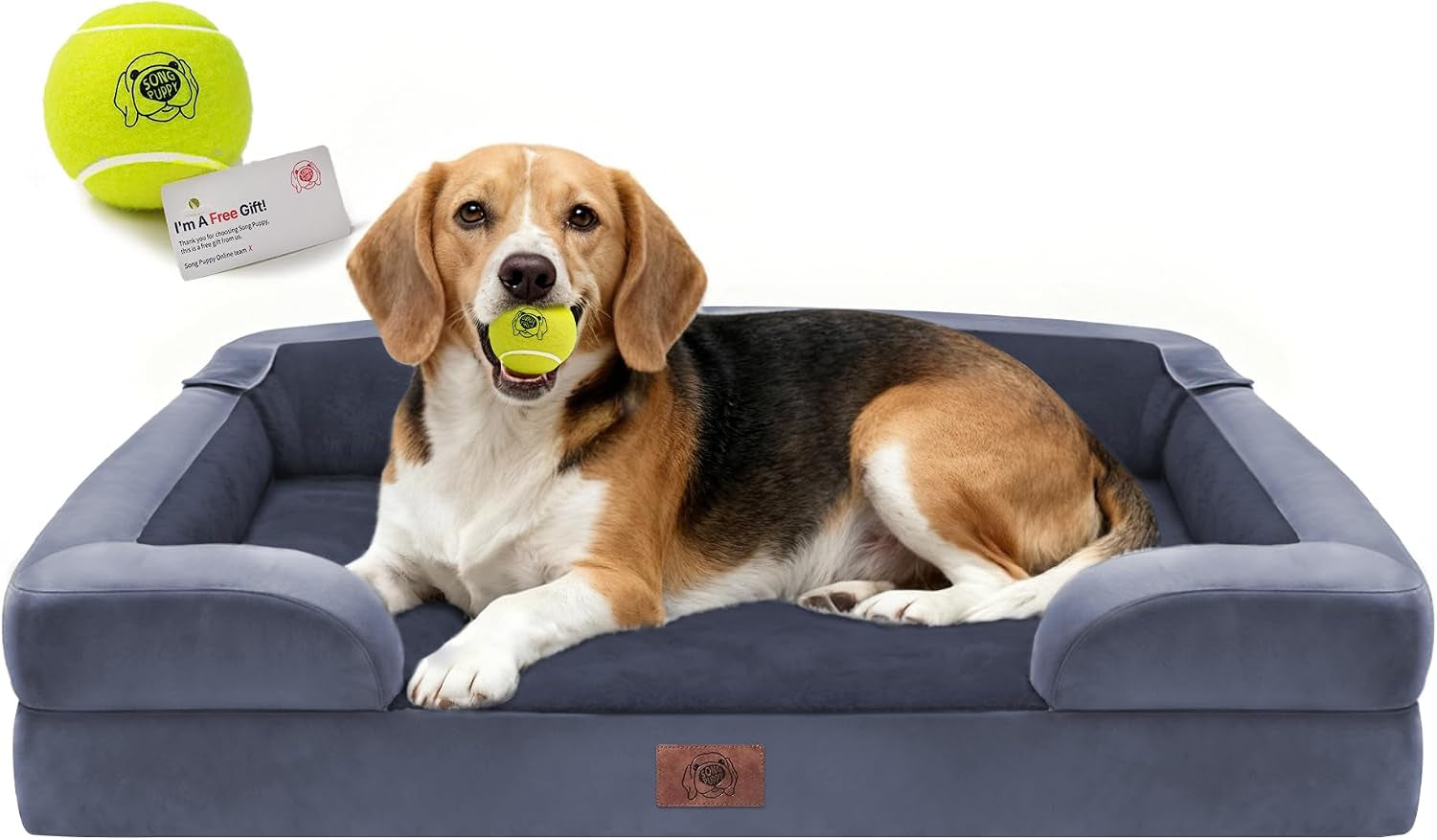 waterproof-orthopedic-dog-bed-for-extra-large-sized-dogs-memory-foam-pet-bed-sofa-with-bolster-dog-couch-with-washable-cover-non-slip-bottom-42x30-inch-grey
