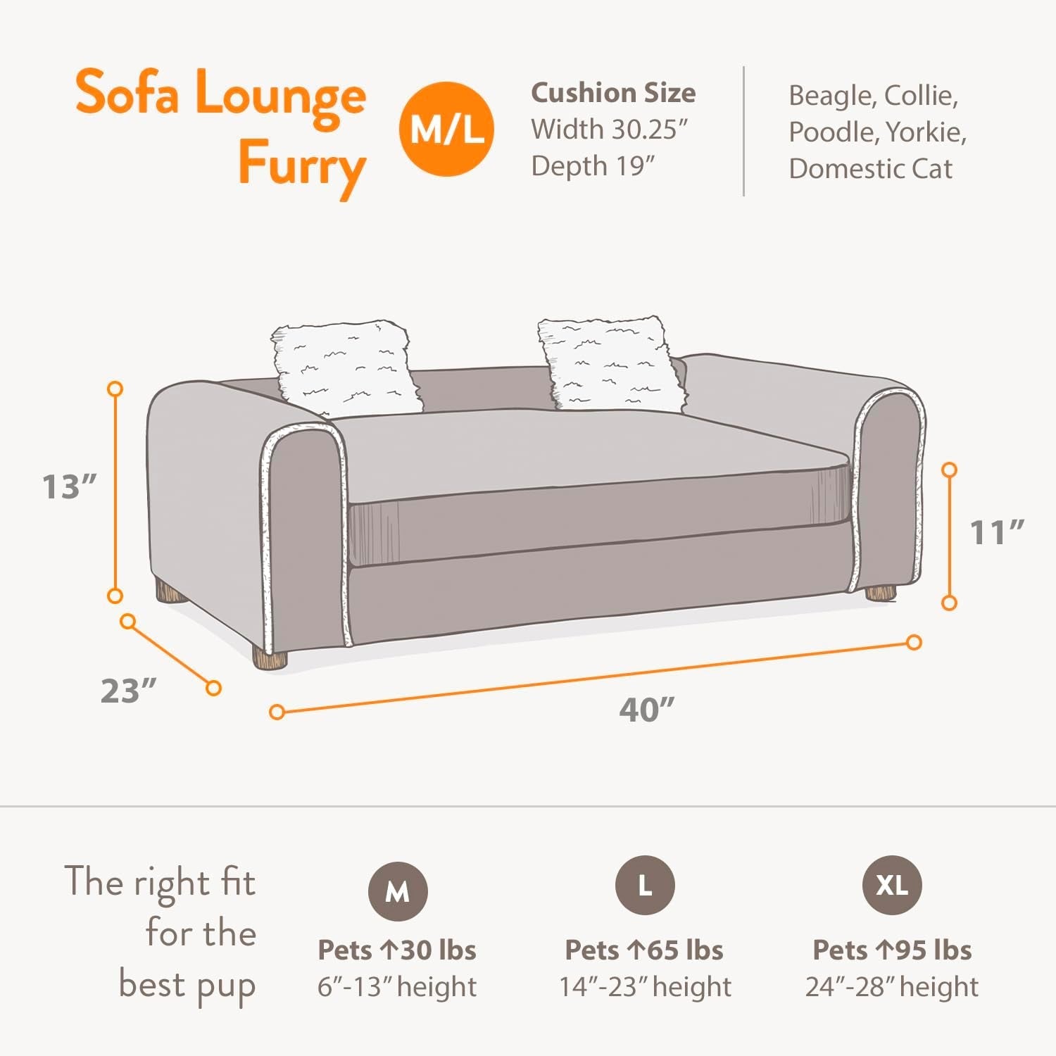 moots-furry-pet-lounge-pet-bed-with-2-pillows-deluxe-sofa-for-dogs-easy-to-coordinate-stylish-and-cleanable-dog-sofa-couch-charcoal-large
