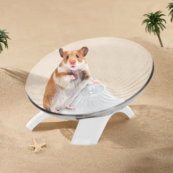 Hamster Wheel, Hermit Crab Climbing Toys Silent Exercise Running Wheel, 13Cm Small Animal Exercise Wheels Hermit Crabs Wheel for Hamsters, Gerbils, Mice or Other Small Animals3