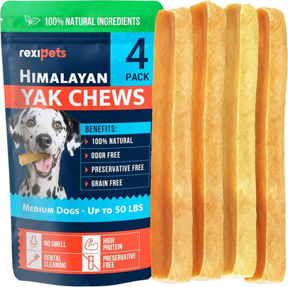 100% Natural Yak Cheese Himalayan Made Dog Chews All Breeds - Lactose Free Yak Chew for Small, Medium & Large Dogs - Dental Cleaning Dog Chews Aggressive Chewers - Long Lasting Odor & Gluten Free9