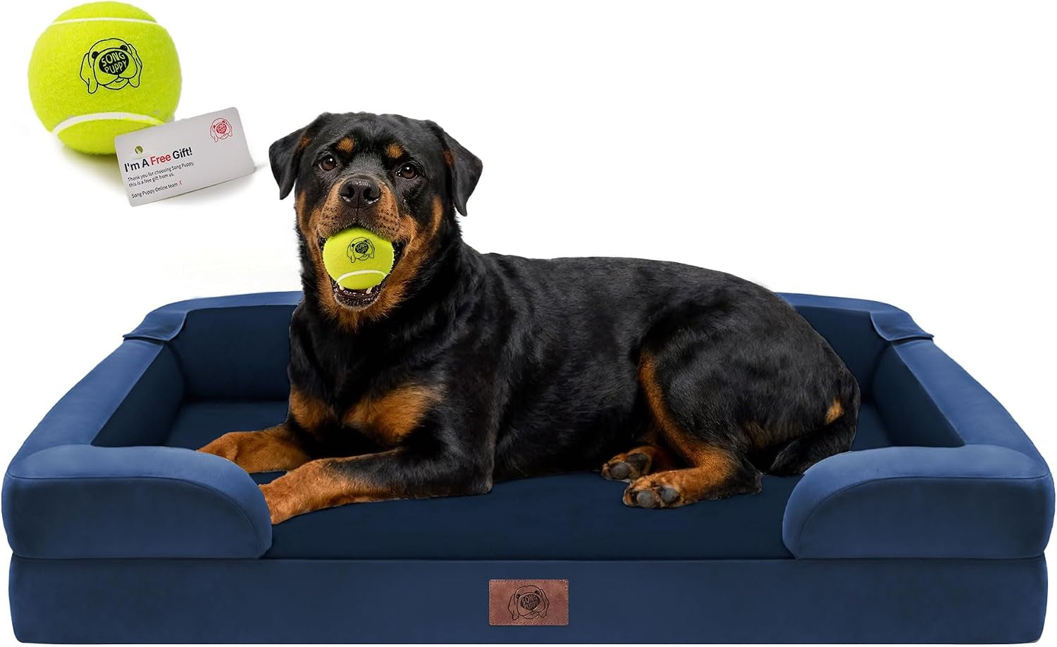 waterproof-orthopedic-dog-bed-for-extra-large-sized-dogs-memory-foam-pet-bed-sofa-with-bolster-dog-couch-with-washable-cover-non-slip-bottom-42x30-inch-grey