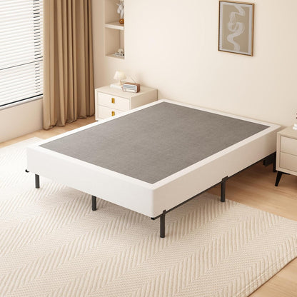 9 Inch Queen Box Spring, 3000Lbs Heavy Duty Metal Box Spring Queen Size Bed Base Mattress Foundation, Easy Assembly, Noise Free6