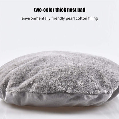 Medium Size Egg Tart Cat Litter Color Warm Pet Litter Four Seasons Universal Removable and Washable Pet Enclosure Design Pet Litter (Color : Blue) (Gray)5