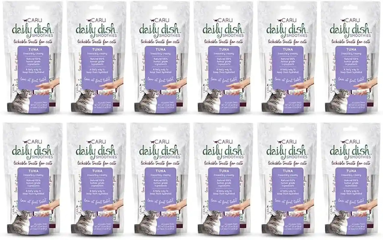 caru-daily-dish-tuna-flavored-cat-smoothies-0-5oz-tubes-4-pack