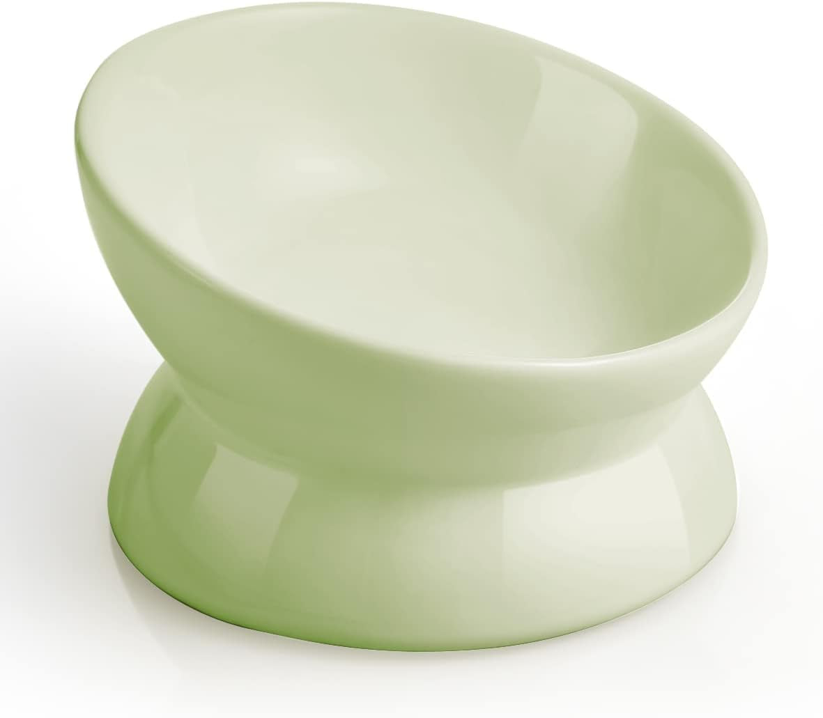 loejan-elevated-cat-food-bowl-5-oz-ceramic-raised-and-tilted-water-bowl-anti-vomiting-and-protect-pets-spines-dishes-for-small-dog-fat-faced-cat-kitten-white-1-pack