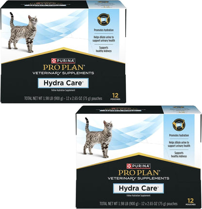 Pro Plan Veterinary Supplements Hydra Care Cat Hydration Supplement, Nutrient-Enriched Water for Cat Health1