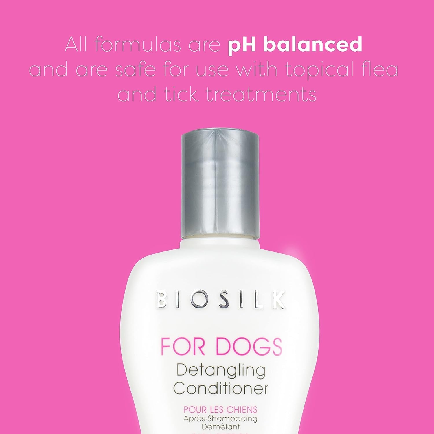 biosilk-for-dogs-silk-therapy-dog-detangling-conditioner-dog-coat-conditioner-to-help-smooth-knots-and-tangles-and-support-soft-manageable-coats-during-routine-grooming-12-fl-oz-smooths-knots-and-tangles-for-soft-manageable-coats-supports-routine-grooming-and-brushing