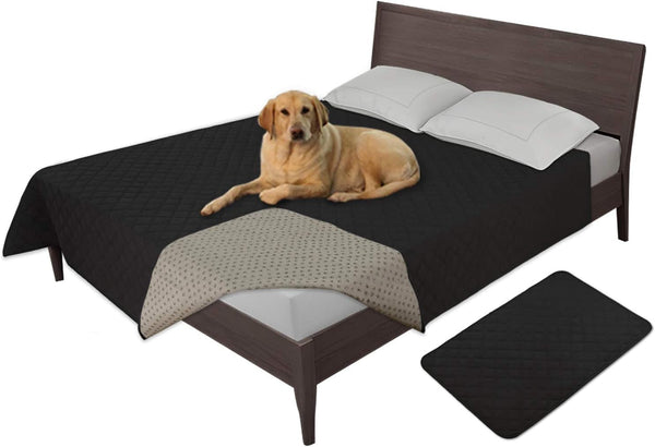 Easy-Going 100% Waterproof Dog Bed Cover, Non-Slip Pet Blanket for Furniture, Washable Couch Cover, Repleasement Sofa Cover (68X82 In,Gray)27