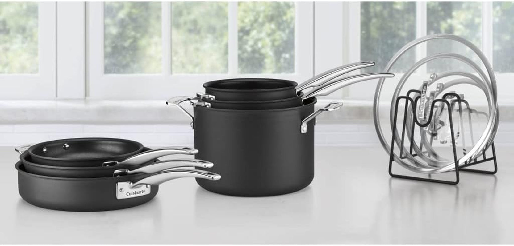 n61-11-nonstick-hard-anodized-nesting-cookware-set-11-piece-black
