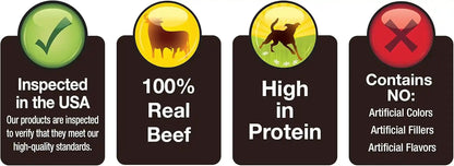 Cadet 100% Real Beef Strips Dog Treats, 8 Oz | Single Ingredient Beef Esophagus Dog Jerky, Healthy High Protein Dog Bones, Rawhide Alternative, for Small & Large Dogs3