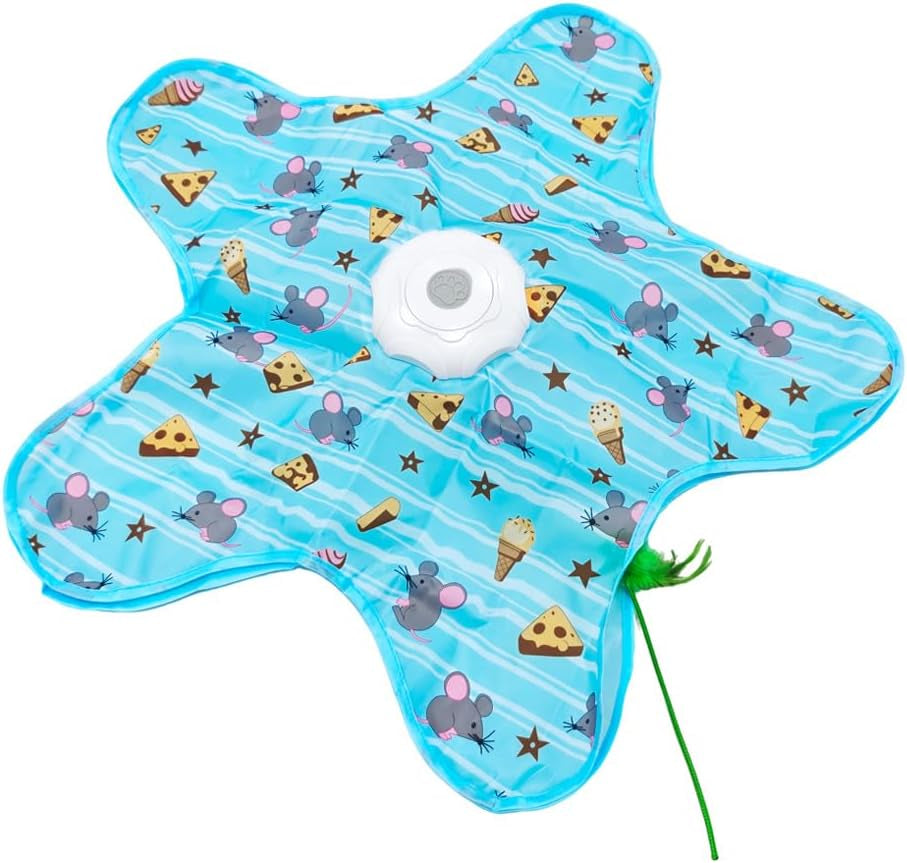 rechargeable-automatic-cat-toy-3-mode-touch-activated-interactive-toy-with-random-motion-concealed-feather-squeaky-sound-for-indoor-cats-kittens-blue