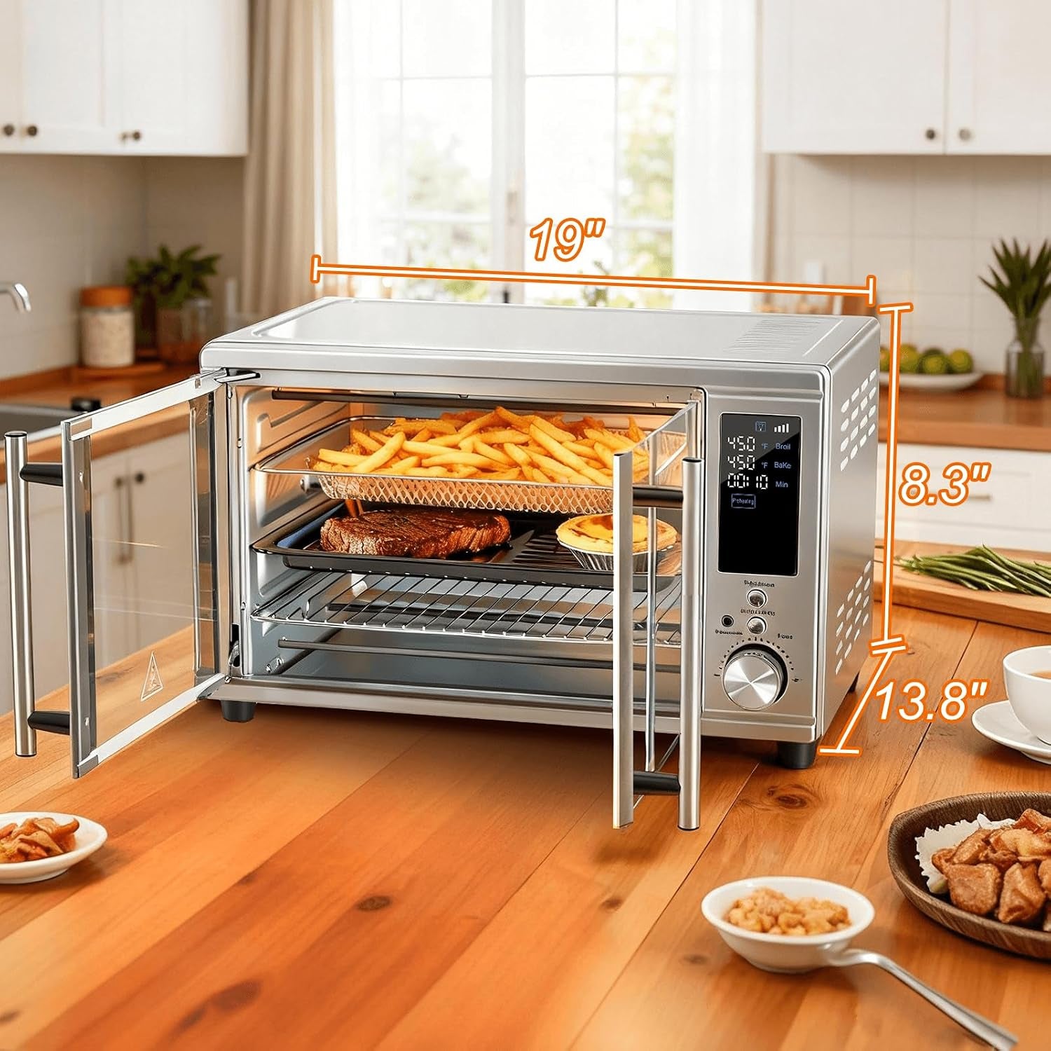 air-fryer-toaster-oven-combo-dual-door-29-6qt-oven-countertop-12-functions-in-1-7-accessories-included-stainless-up-to-450-f