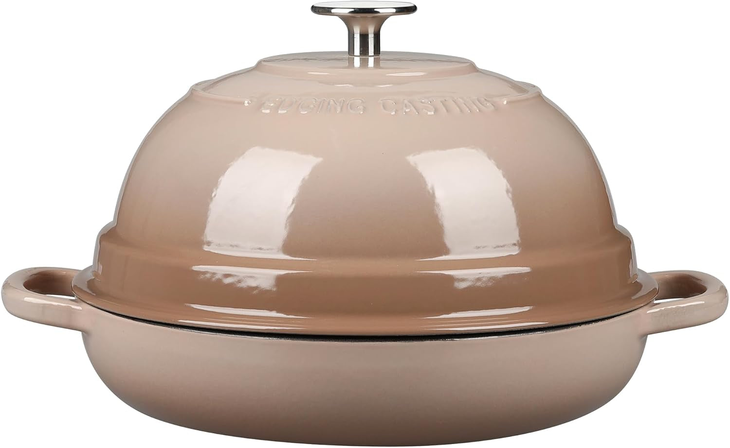 enameled-cast-iron-dutch-oven-pot-with-lid-round-bread-oven-for-homemade-sourdough-bread-baking-6-quart-mocha