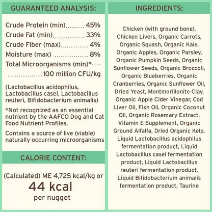 Primal Freeze Dried Dog Food Nuggets, Chicken; Complete Balanced Meal, Topper or Treat; Premium, Healthy, Grain Free, High Protein Raw Dog Food, 14 Oz | Complete & Balanced Nutrition, Meal, Topper or Treat, Grain-Free, High Protein, No Synthetic Vitamins & Minerals7