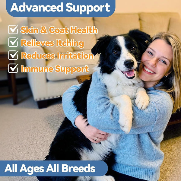Carmelie Natural Yeast Relief for Dogs, Support Healthy Itch Relief, Ear Paw Discomfort Care, Itch Relief for Dog, Allergy Supports, Inflammation Relief for Dogs, 60Ml Bacon Flavor3