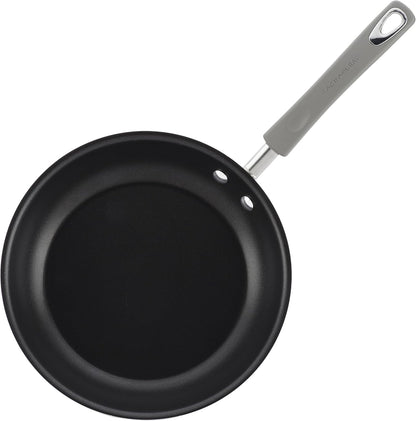 Cookware Classic Brights Hard Enamel Aluminum Nonstick Cookware Set, 14-Piece, Sea Salt Gray6