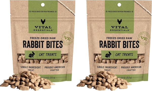 Vital Essentials Freeze Dried Cat Treats, Salmon Bites, 1.1 Oz Bag | Crunchy, Single Protein, Premium Quality, Grain Free, USA Made with U.S. & Globally Sourced Ingredients9