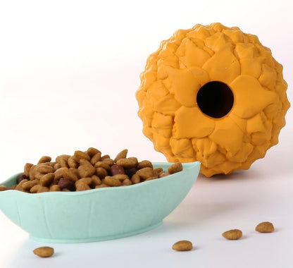 Indestructible Pineapple Dog Toy - Gaint Aggressive Chewers Training | Heavy Chew, Treat Dispenser, Power Chewer, Durable Puzzle, Tough Interactive, Easy Clean7