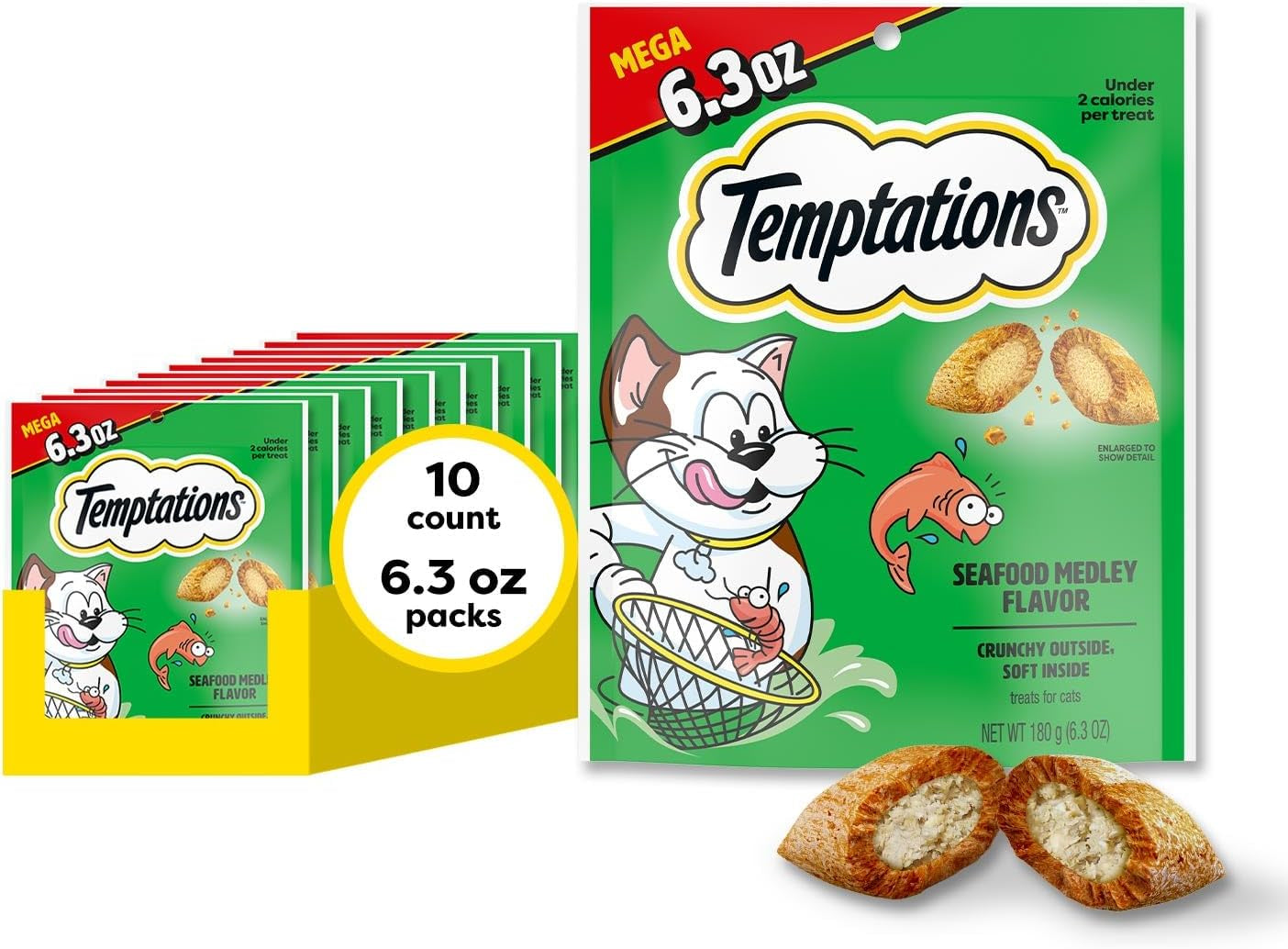 temptations-classic-crunchy-and-soft-cat-treats-seafood-medley-30-oz-under-2-calories-per-treat-100-complete-balanced-adult-cat-nutrition-resealable-tub-use-as-snack-meal-or-food-topper