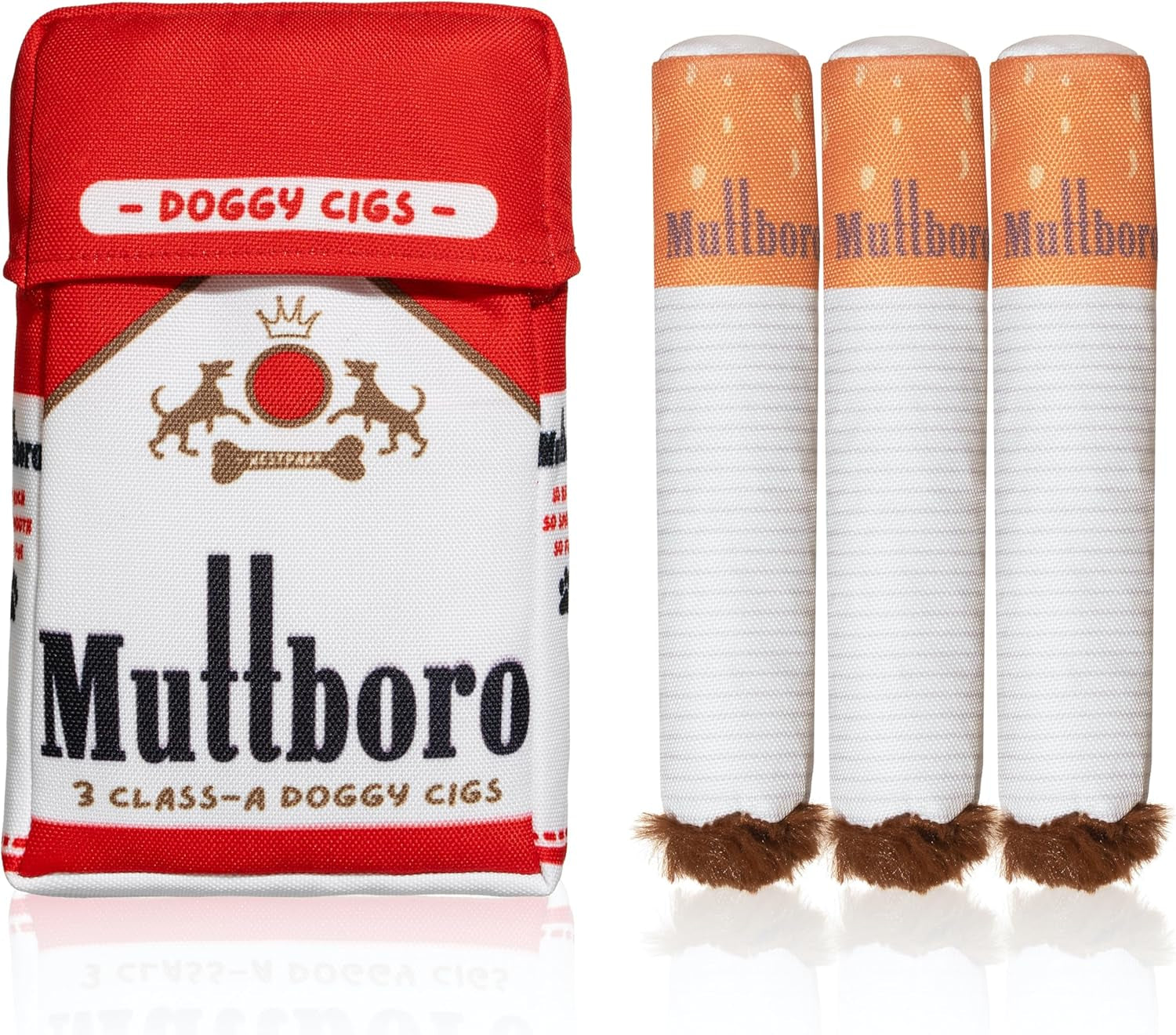 nestpark-muttboro-doggy-cigs-funny-dog-toys-parody-plush-squeaky-crinkle-interactive-dog-toy-hide-and-seek-treat-hiding-burrow-puzzle-toy-for-stimulating-enrichment-activity