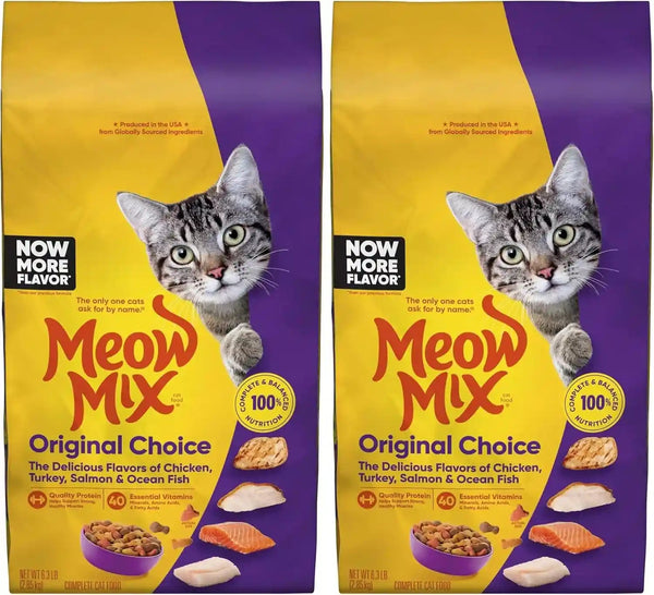 Meow Mix Original Choice Dry Cat Food, 6.3 Pound Bag15