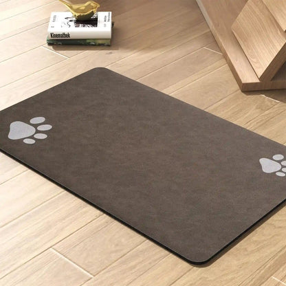 PADOOR Pet Feeding Mat-Absorbent Dog Mat for Food and Water Bowl-No Stains Easy Clean Dog Food Mat-Quick Dry Water Dispenser-Puppy Supplies Accessories14