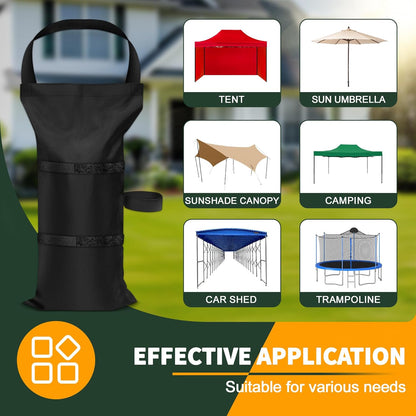 Canopy Weights Sand Bags for Weight,120 LBS Pop up Tent Weights,47X24Cm,Sandbags for Gazebo,Tent,Garden Umbrella,Weights Bag Set of 4 (Without Sand)5
