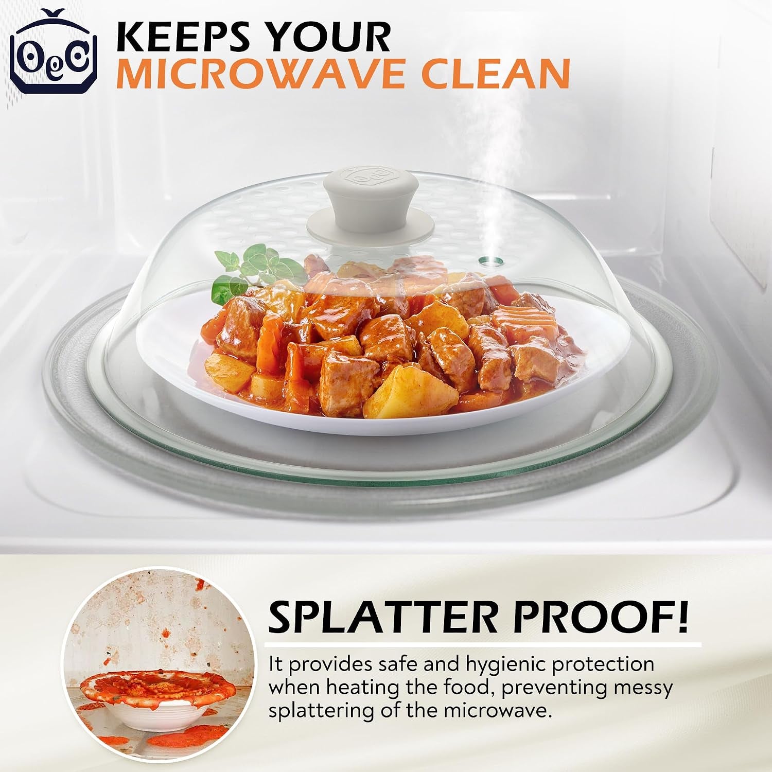 lighter-weight-tempered-glass-microwave-splatter-cover-11-5-inch-inner-diameter-10-6-heat-resistant-durable-glass-lid-with-vent-silicone-knob-dishwasher-safe-100-food-grade-bpa-free
